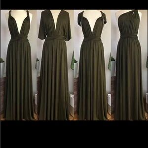 MAYA convertible Infinity maxi dress